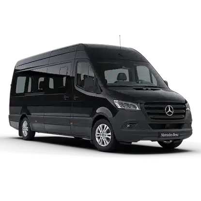 Van executiva Mercedes Sprinter da Albatroz Limo